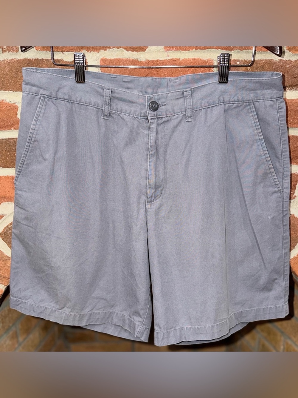Patagonia Men's Light Gray Flat Front Shorts